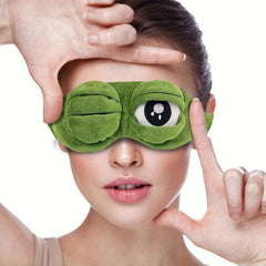 Frog Sleep Eye Mask Eye Protector Lunch Break Shading Soft Comfortable