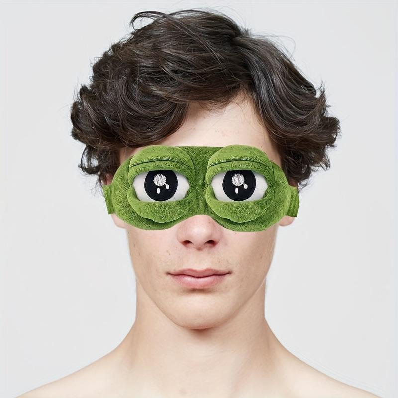 Frog Sleep Eye Mask Eye Protector Lunch Break Shading Soft Comfortable