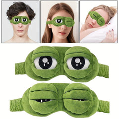 Frog Sleep Eye Mask Eye Protector Lunch Break Shading Soft Comfortable