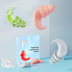 Waterproof Earplugs for Sleep, Swimming, Travel - Comfortable & Soundproof