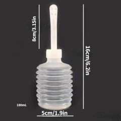 2pcs Enema Blub Perineal Irrigator Disposable Travel Bidet For Women