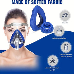3pcs Comfortable Respirator Face Protector Cloth Cover Breathable Protective
