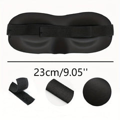 3D Ultralight Blackout Eye Mask Soft Comfortable Rest Sleep Blindfold