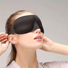 3D Ultralight Blackout Eye Mask Soft Comfortable Rest Sleep Blindfold