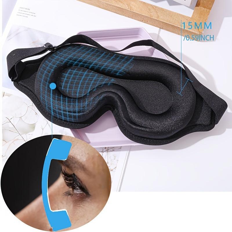 3D Contoured Sleep Eye Mask For Men And Women