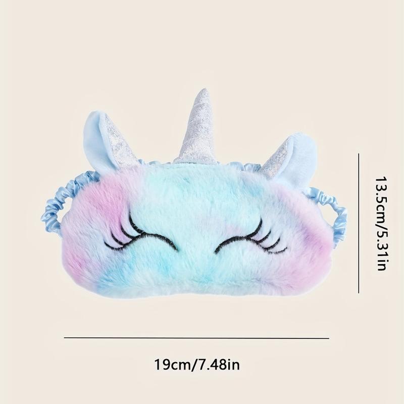 Unicorn 3D Sleep Eye Mask for Car or Office Travel - Gift for Sleep Disorders