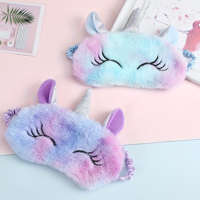 Unicorn 3D Sleep Eye Mask for Car or Office Travel - Gift for Sleep Disorders