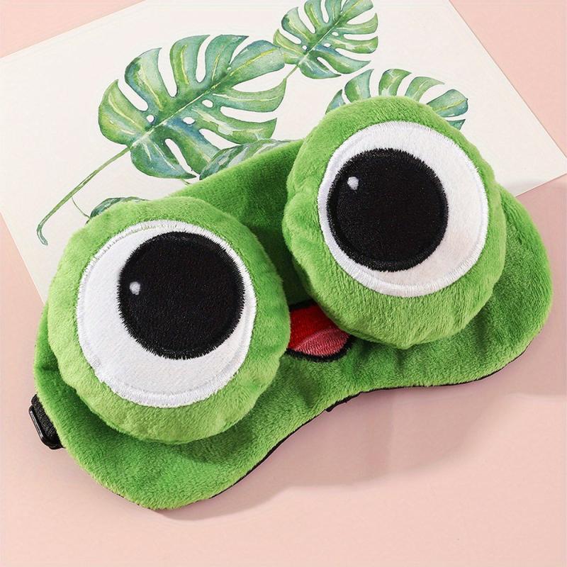 Cartoon Frog Sleeping Mask for Comfortable Sleep