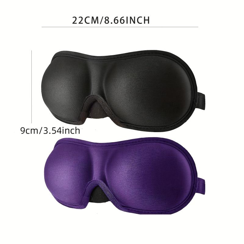 2pcs 3D Eye Nest Sleep Mask - Travel Office Sleeping Plane Gift