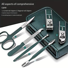 6pcs Nail Care Set with Clipper and Ear Pick