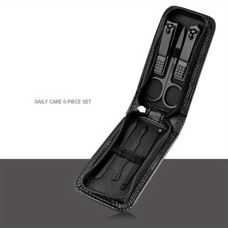 6pcs Nail Care Set with Clipper and Ear Pick