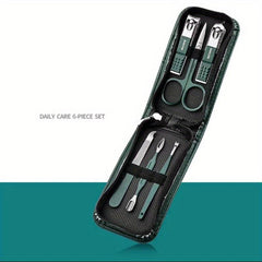 6pcs Nail Care Set with Clipper and Ear Pick