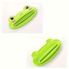 2pcs Toothpaste Squeezer Toothpaste Storage Rack Facial Cleanser