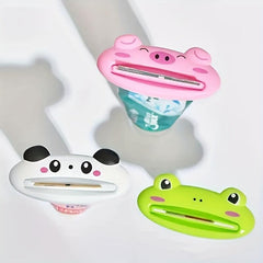 2pcs Toothpaste Squeezer Toothpaste Storage Rack Facial Cleanser