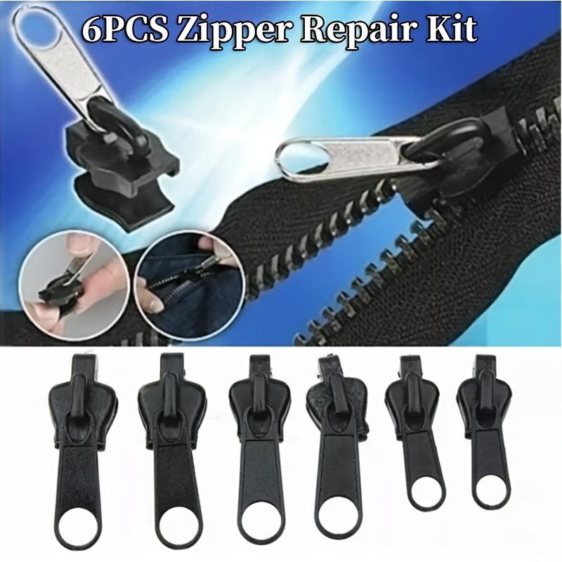 6pcs Instant Zipper Repair Kit - Easily Fix & Rescue Your Clothing