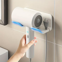 Hair Dryer Holder Wall Mounted Styling Tool Organizer