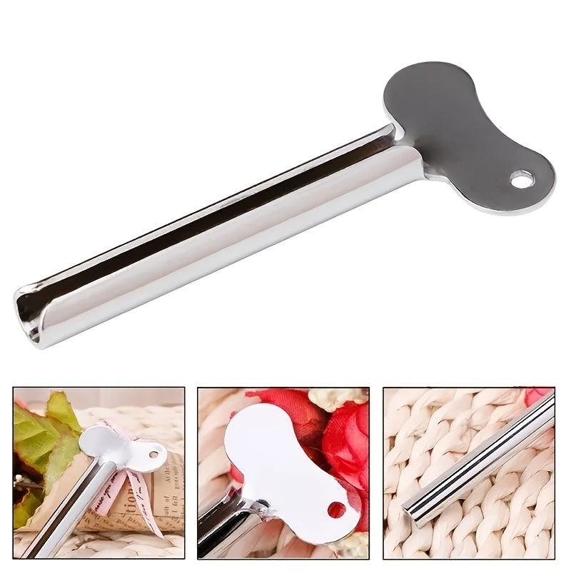 Stainless Steel Toothpaste Squeezer for Creamer Hairdressing
