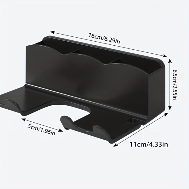 Wall Mounted Hair Dryer Shelf Bathroom Air Duct Bracket