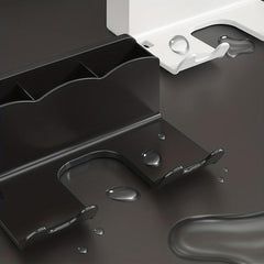 Wall Mounted Hair Dryer Shelf Bathroom Air Duct Bracket