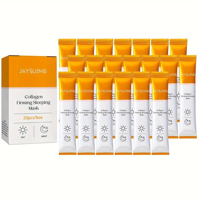 20pcs Collagen Moisturizing Mask Tightens Facial Nasolabial Lines