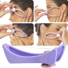 Mini Facial Hair Remover Spring Threading Face Defeatherer