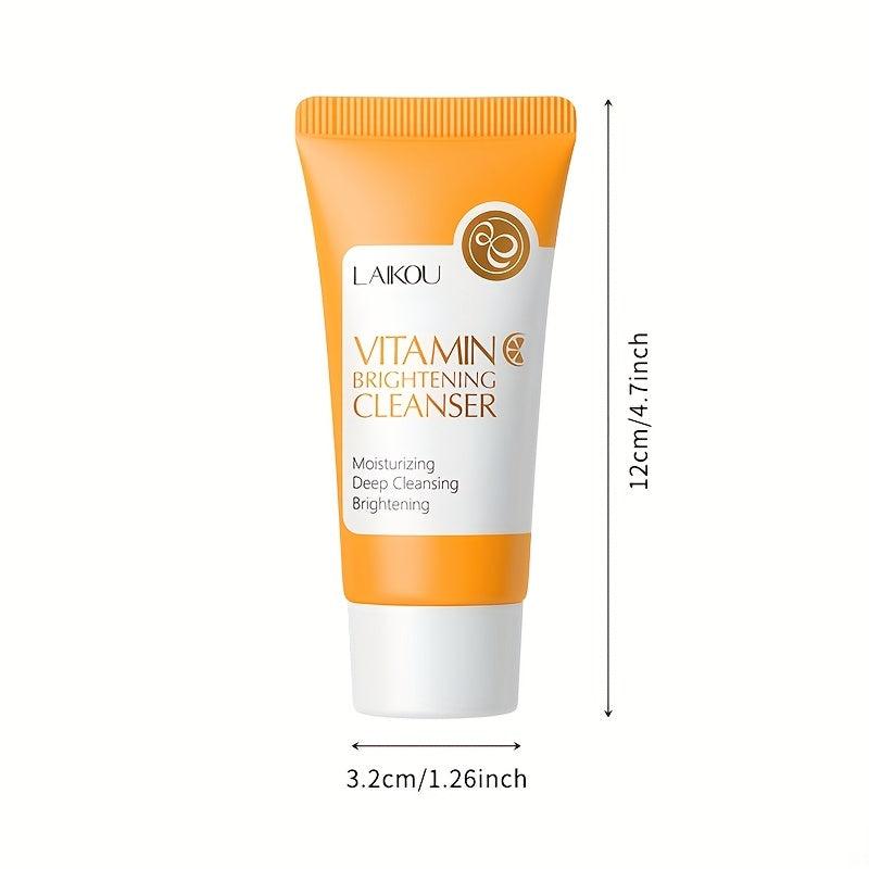 50g Vitamin C Facial Cleanser Pore Cleansing Brightening Control