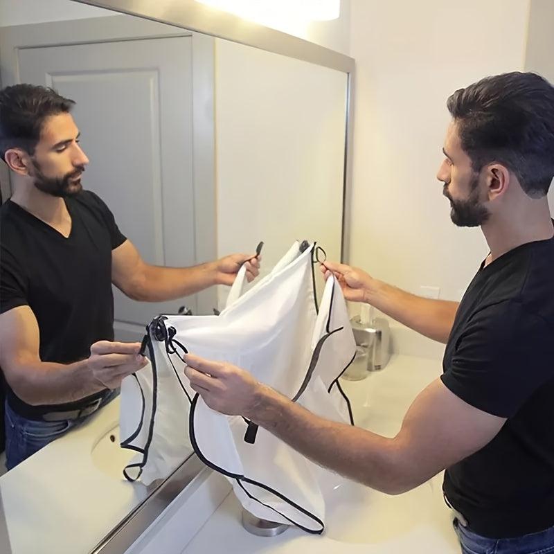 Beard Bib Apron Beard Hair Catcher For Shaving And Trimming