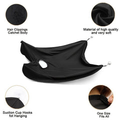 Beard Bib Apron Beard Hair Catcher For Shaving And Trimming