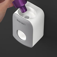 Wall Mounted Toothpaste Squeezer Dispenser No Punching Required