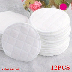 12 Pack Reusable Nursing Pads Leak Proof & Washable for Breastfeeding Moms