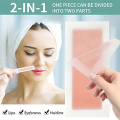 Body Wax Strips Gentle Waxing Kit Portable Hair Removal Tear Off Wax Strip