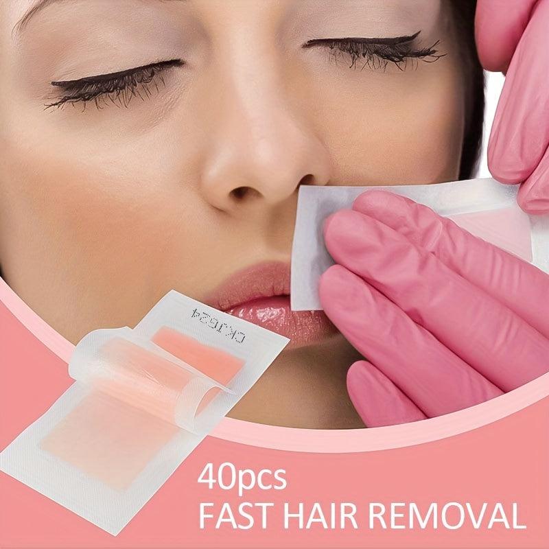 Body Wax Strips Gentle Waxing Kit Portable Hair Removal Tear Off Wax Strip
