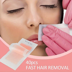Body Wax Strips Gentle Waxing Kit Portable Hair Removal Tear Off Wax Strip