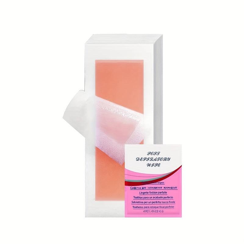Body Wax Strips Gentle Waxing Kit Portable Hair Removal Tear Off Wax Strip
