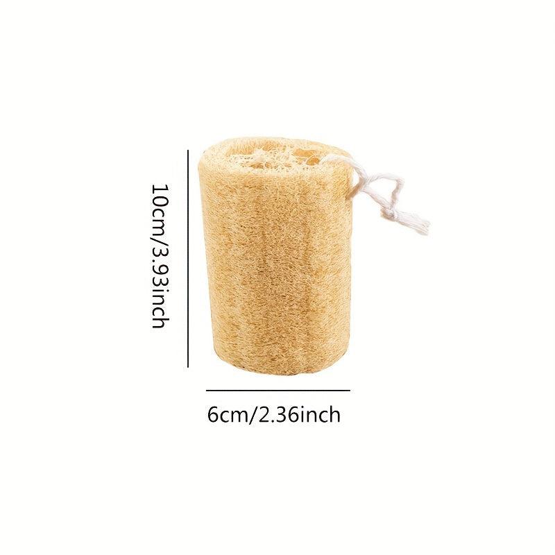 2pcs Natural Loofah Sponge Towels Exfoliating Scrub for Shower Gel Body Massage
