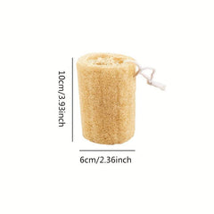 2pcs Natural Loofah Sponge Towels Exfoliating Scrub for Shower Gel Body Massage