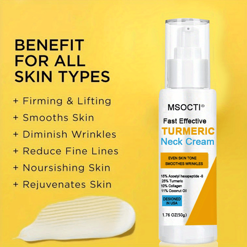 Botulinum Toxin Neck Cream Acetyl Hexapeptide 8 Coconut Collagen Hyaluronic Acid