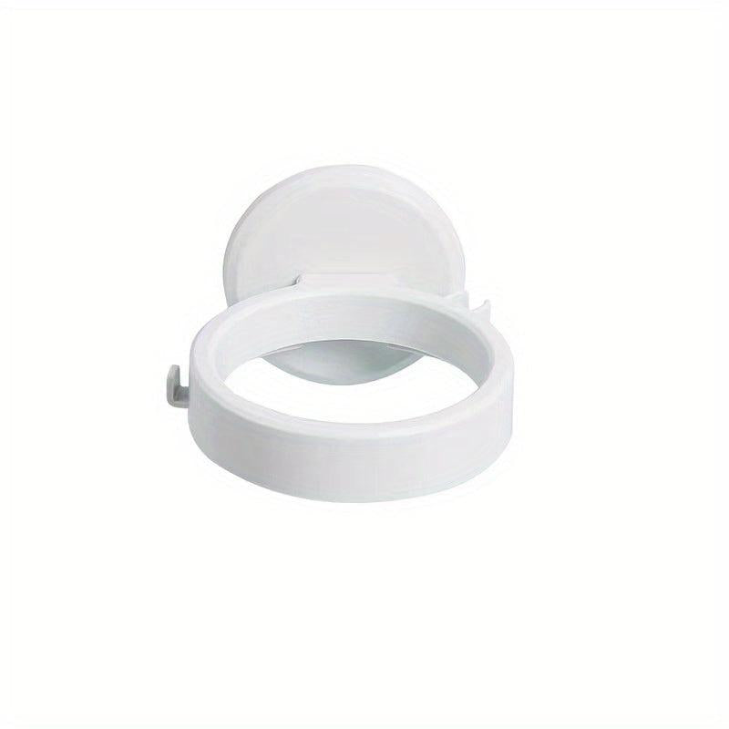 Hair Dryer Straightener Bracket Wall Mounted Shelf Bathroom Punch Wire Hanger