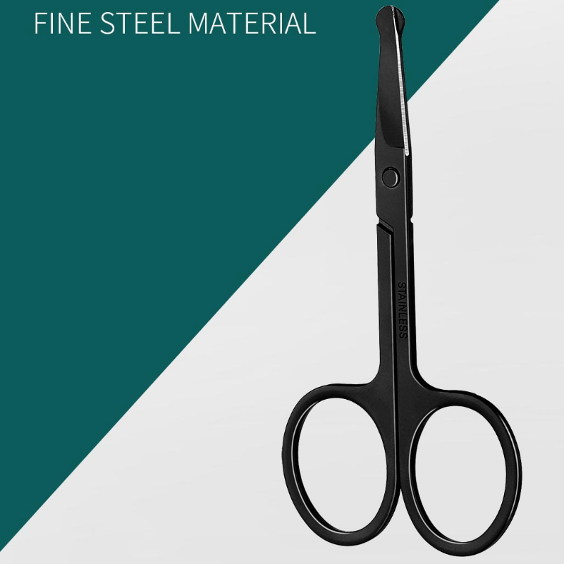 Unisex Nose Hair & Eyebrow Trimmer Round Head for Easy Trimming