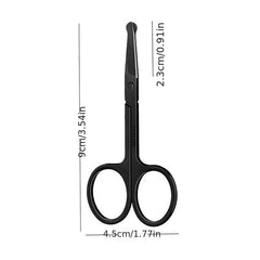 Unisex Nose Hair & Eyebrow Trimmer Round Head for Easy Trimming