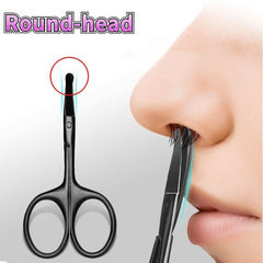 Unisex Nose Hair & Eyebrow Trimmer Round Head for Easy Trimming