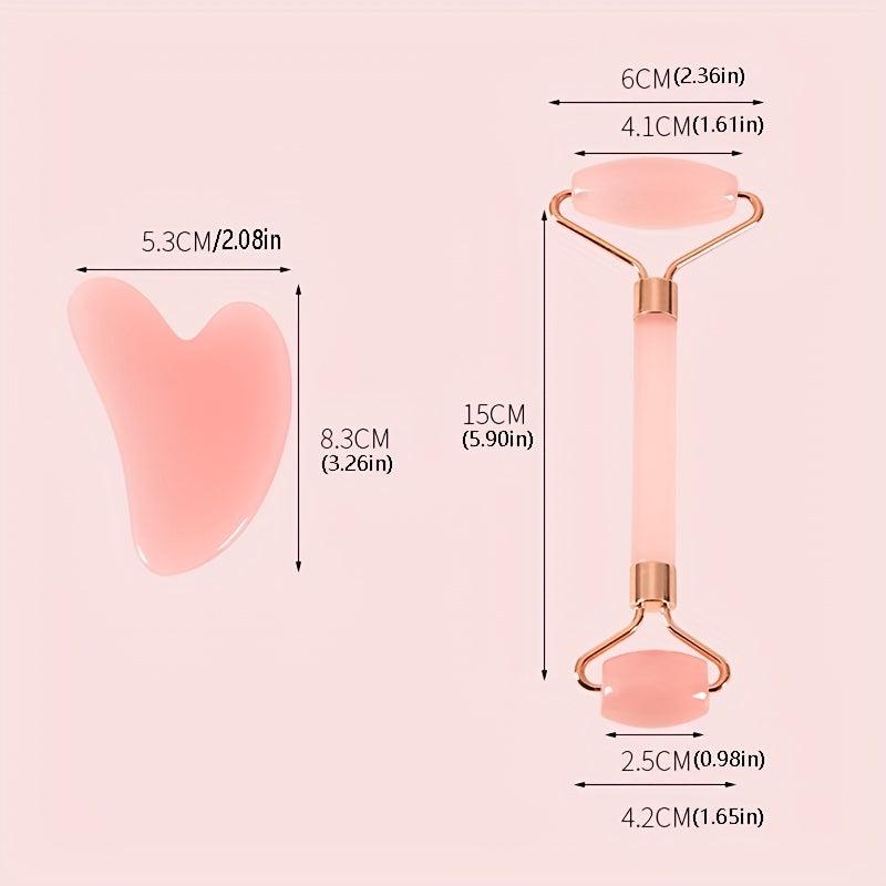 Gua Sha Roller Massager for Face Neck Eye Resin Facial Massage