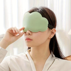 3D Stereoscopic Cloud Sleep Eye Mask - Double Sided Ice Silk