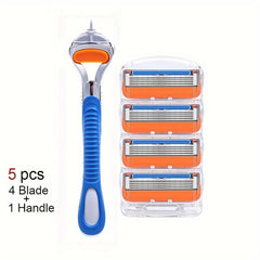 Vintage 5-Layer Men's Razor Blade Skin Protection Replacement