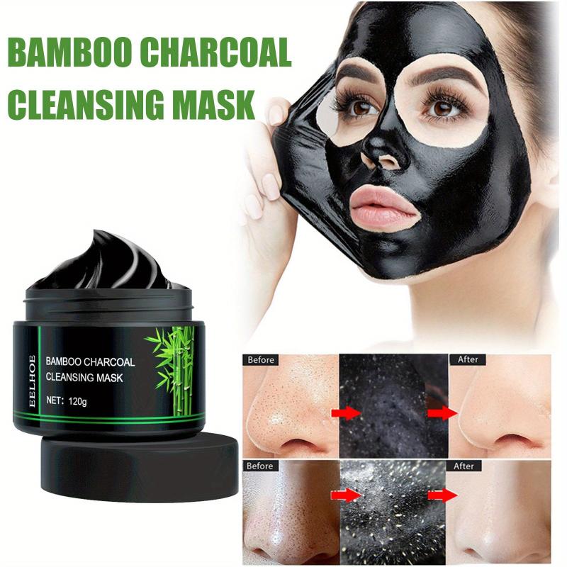 Bamboo Charcoal Peel off Mask Control Pores Moisturize Mud Mask