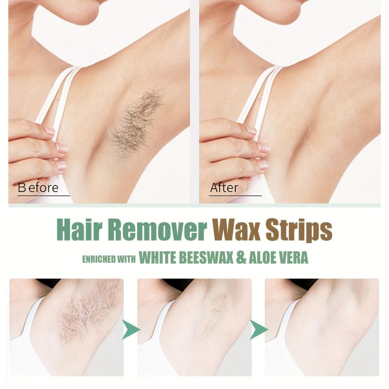 20pcs Hair Remover Wax Strips For Face Body Legs Bikini Hair Removal