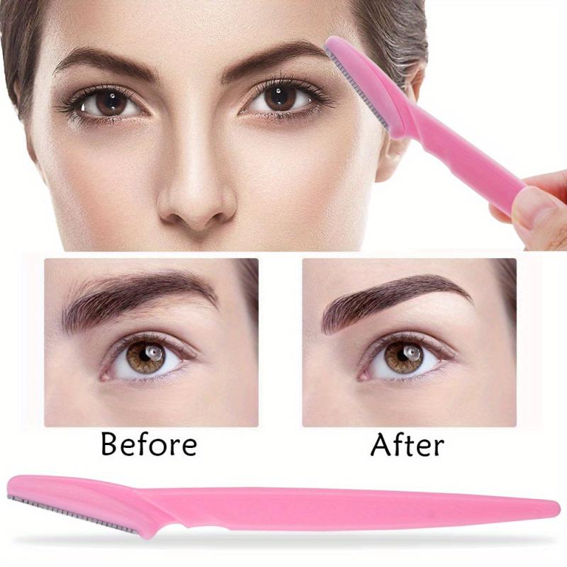 10 Pcs Eyebrow Razor For Women Exfoliating Dermaplaning Tools Facial Razor