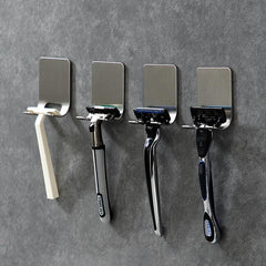Stainless Steel Razor Holder Wall Mount Punch-Free