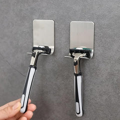 Stainless Steel Razor Holder for Organized Bathroom