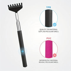 Telescoping Back Scratcher with Long Handle Portable Massager